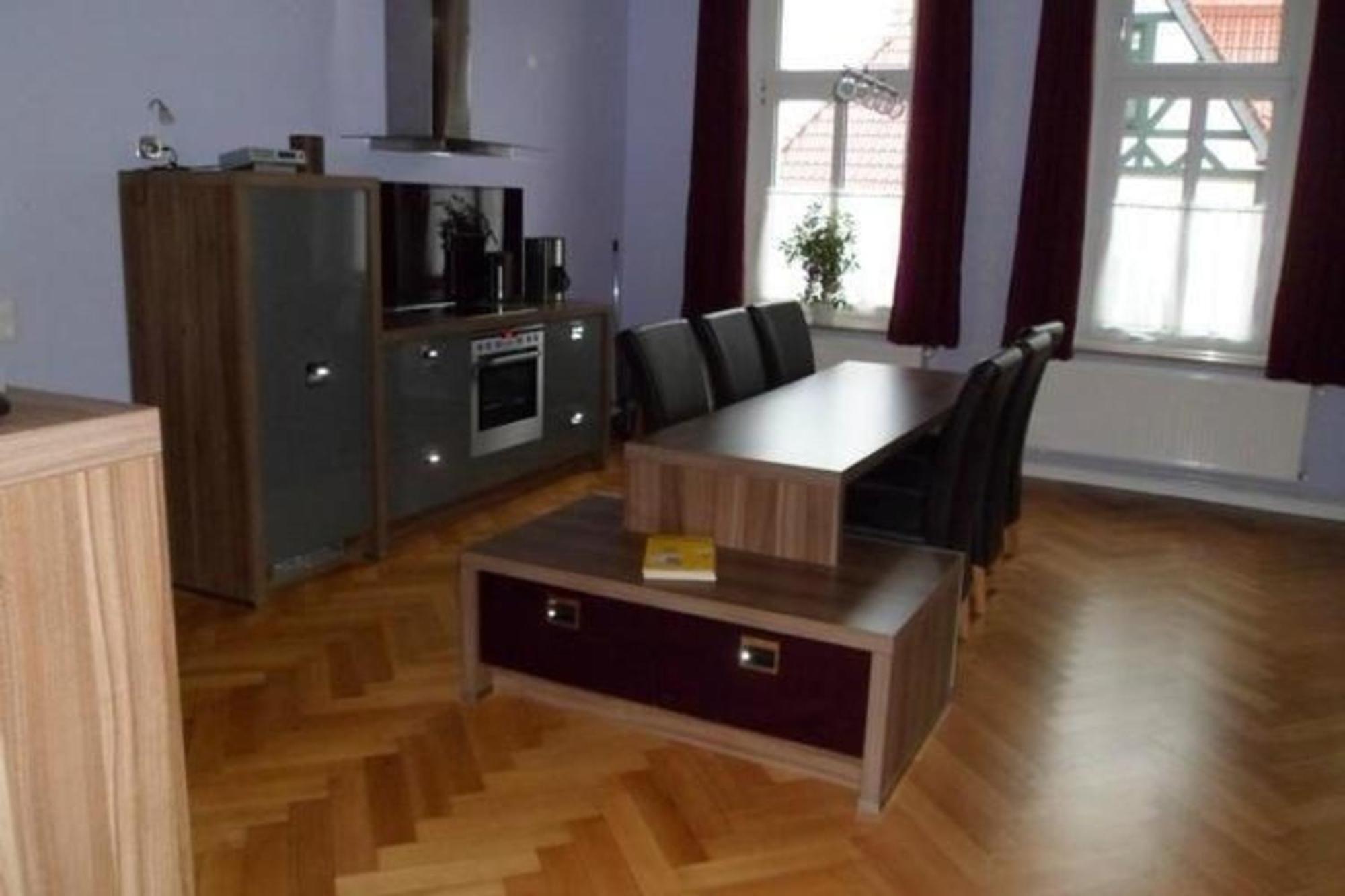 Wohnung In Blankenburg Harz Mit Grill, Garten Und Terrasse Esterno foto